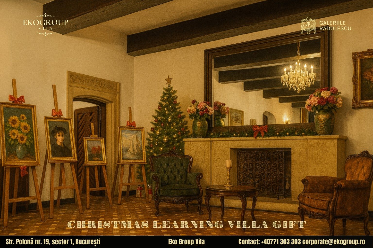 Cadouri de Crăciun copii: O experiență educativă și plină de farmec la expoziția Crăciunul anilor ’30 de la Eko Group Vila