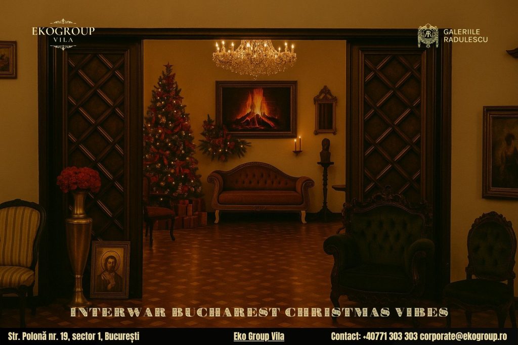 Decoratiuni de Craciun inspirate din Crăciunul anilor ’30 - o experiență unică la Eko Group Vila